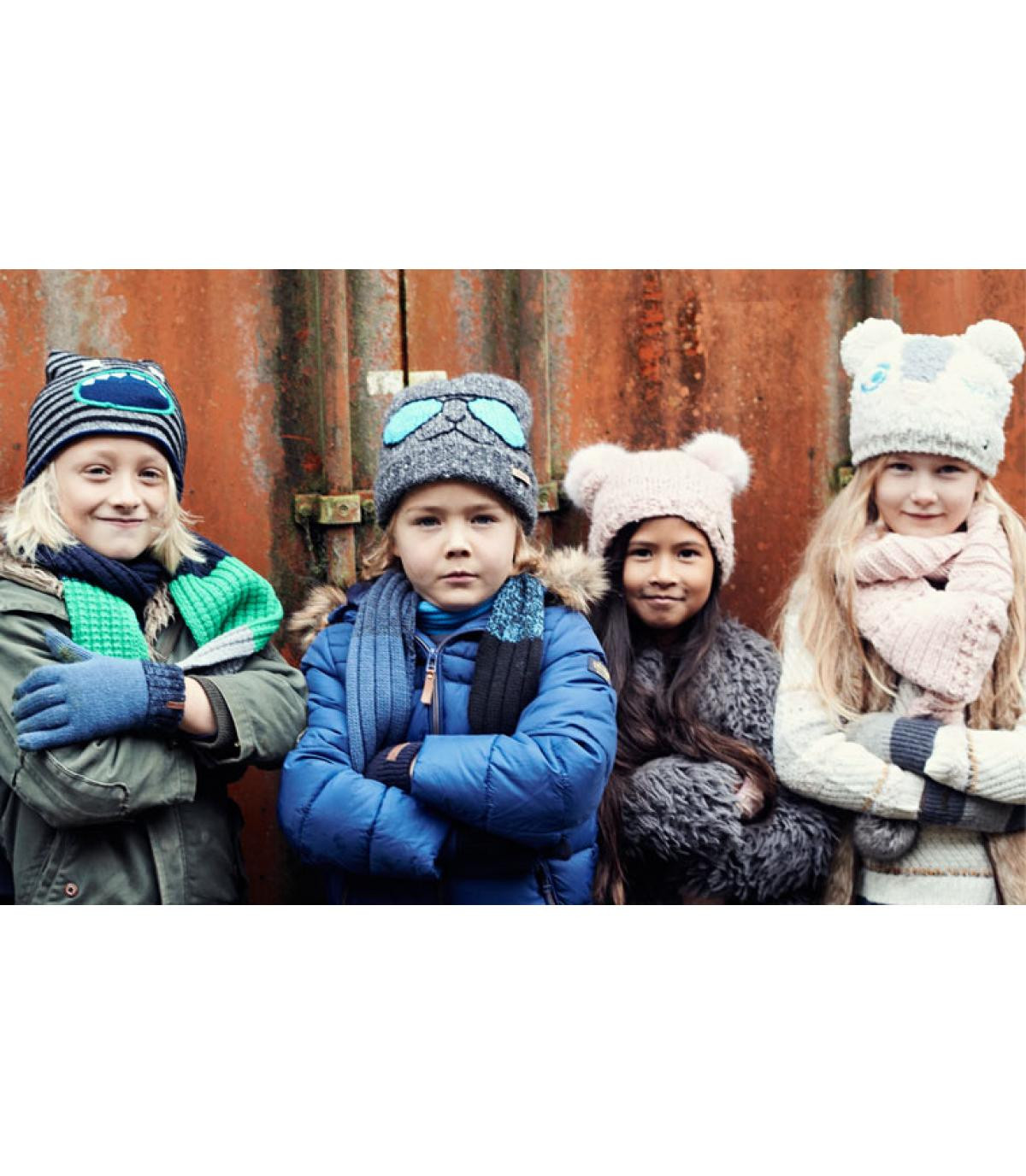 Barts Bloom kids pom beanie